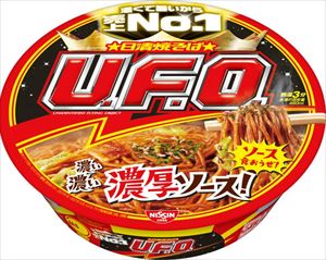 送料無料 日清食品 UFO焼きそば 128g×24個 CS