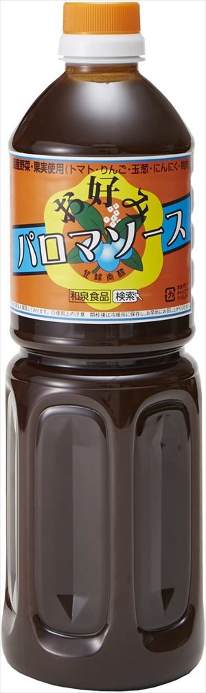 送料無料 和泉食品 パロマ お好みソース 1000ml×12本