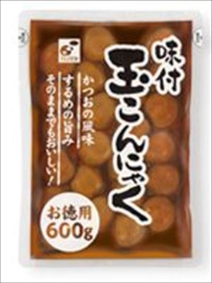 送料無料 関越　お徳用味付玉こんにゃく　600g×24個