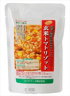 貨物輸送無料 コジマ 玄米赤茄子リゾット 200g×40個