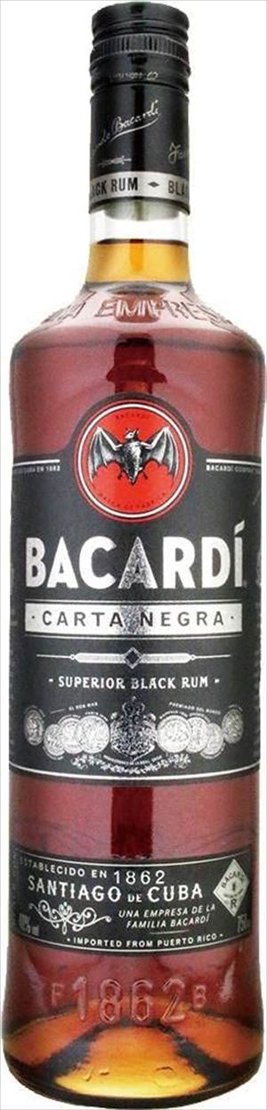 楽天市場】バカルディ ブラック ラム 700ml 長S : お酒の専門店