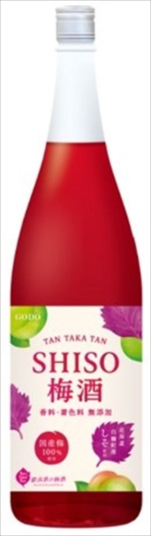 楽天市場】鍛高譚 SHISO梅酒 12% 1800ml 合同酒精 鍛高譚の梅酒 たん