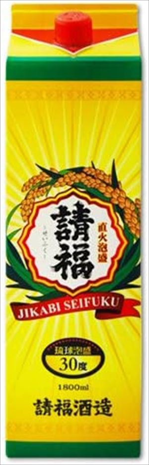 請福酒造 直火請福パック 焼酎 30度 1800ml×6本|御用蔵 大川