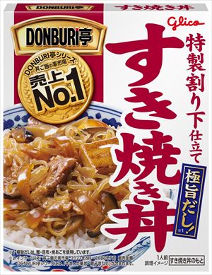 送料無料 江崎グリコ DONBURI亭 すき焼き丼 170g&times;60個｜御用蔵 大川