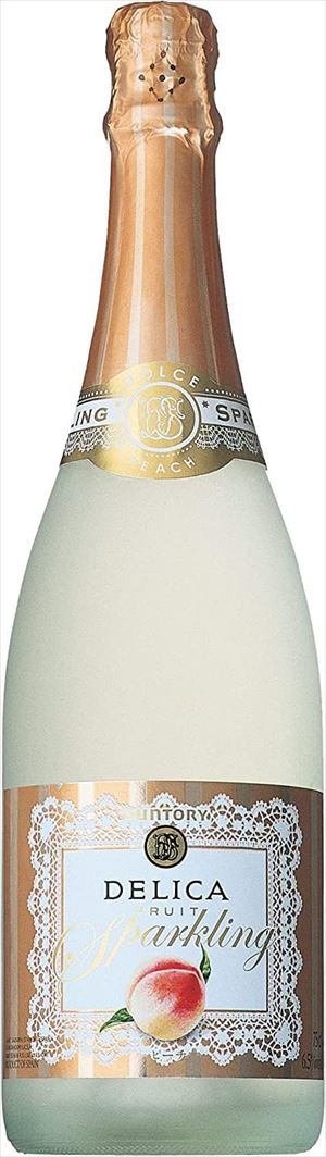 サントリー デリカ フルーツ スパークリング ピーチ 甘口 スペイン 750ml×12本