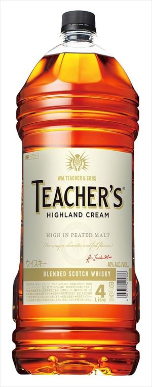 スコッチウイスキー ティーチャーズ ハイランド クリーム イギリス 4000ml