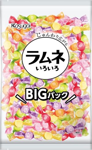 送料無料 春日井 大袋ラムネいろいろ 700g×10袋|御用蔵 大川