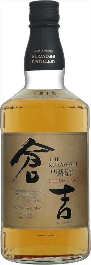 マツイピュアモルトウイスキー 倉吉 シェリーカスク 700ml×12本
