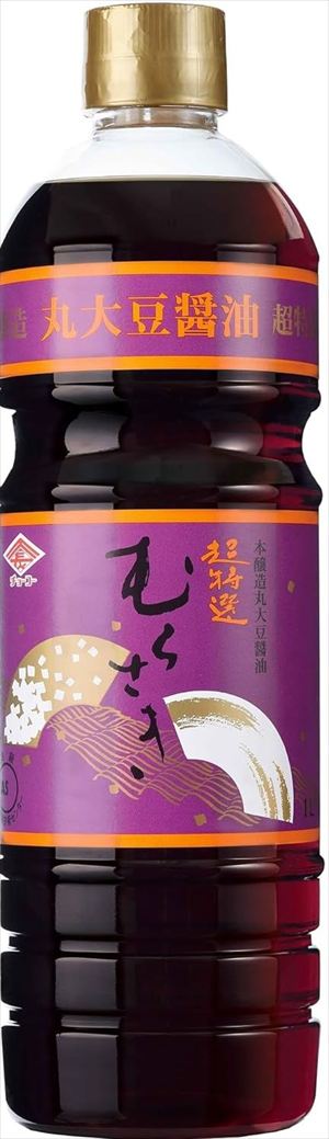送料無料 チョーコー醤油 超特選むらさき 1L&times;12本｜御用蔵 大川