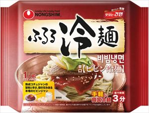 送料無料  Nongshim 農心 公式 ふるる冷麺ビビン冷麺 159g×40袋