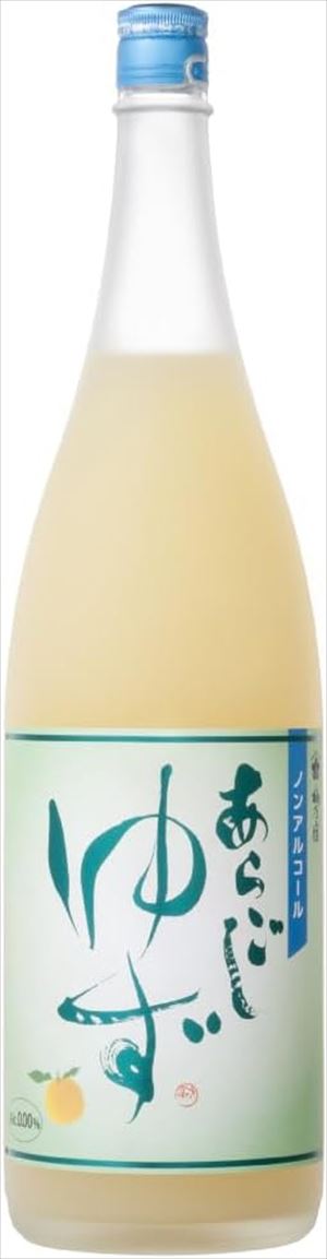梅乃宿酒造 ノンアルコール あらごしゆず 1800ml×6本