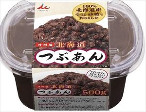 送料無料 井村屋 北海道つぶあん 500g×24個