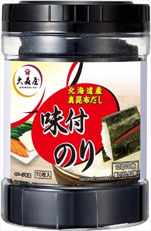 送料無料 大森屋 味付卓上(70枚入)&times;30個｜御用蔵 大川 9,882円