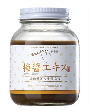 送料無料 いんやん倶楽部 梅醤エキス 濃縮番茶生姜入り 250g&times;12個｜御用蔵 大川