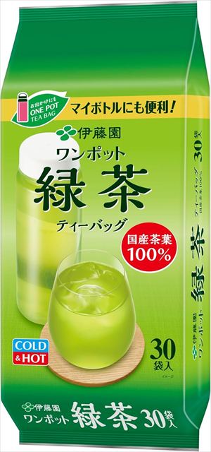 送料無料 伊藤園 ワンポット緑茶 30P&times;20袋｜御用蔵 大川