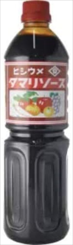 楽天市場】送料無料 池下商店 ヒシウメ タマリソース 1000ml×3本 ペットボトル : 御用蔵 大川