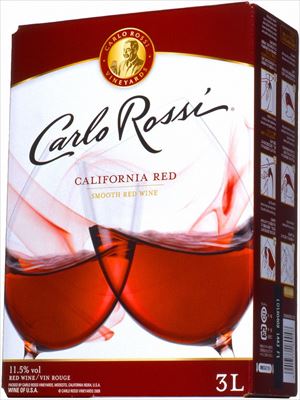 カルロ ロッシ カリフォルニアレッド バックインボックス 3000ml×4本 7,646円