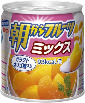 送料無料 はごろも 朝からフルーツ ミックス 190g×72個