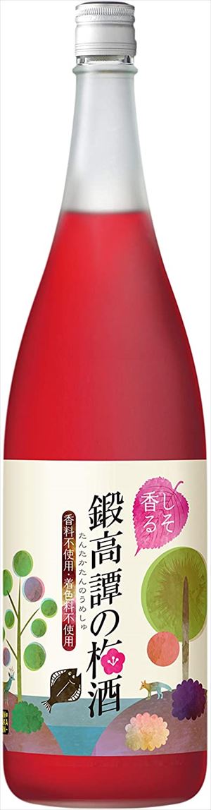 693円 【即日発送】 合同酒精 鍛高譚の梅酒 1800ml