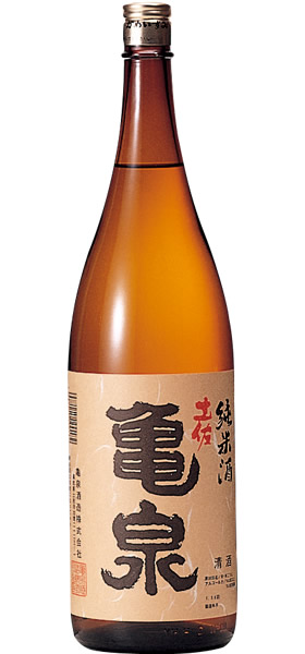 亀泉 純米酒 1800ml×6本|御用蔵 大川