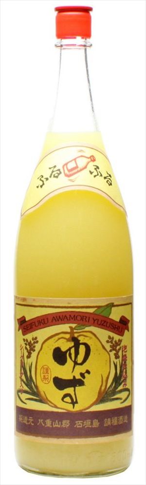 請福酒造 柚子シークヮーサー リキュール 1800ml×6本