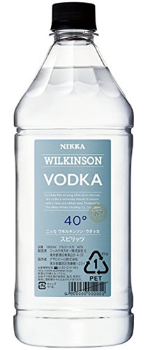 ウィルキンソン ウォッカ 40度 ペット 1800ml×6本