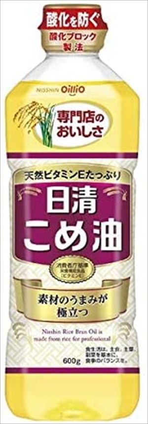 日清オイリオ 日清こめ油 600g×10本 最大80％オフ！