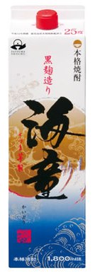 濱田酒造 海童 25度 芋 パック 1800ml×6本