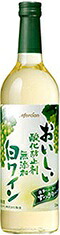 酸化防止剤無添加 おいしい白ワイン PET 720ml×12本