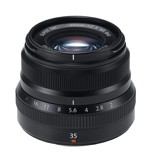 FUJIFILM XF レンズ フジノンレンズ XF35mmF2 R WR ブラック【新品・メーカー保証書付】【店名:アサノカメラ】|中之町商店会