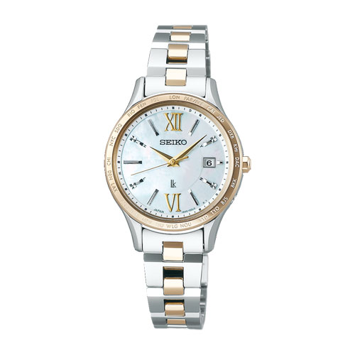 セイコールキア　 SSVV084　【レディスウオッチ】（ソーラー電波モデル）SEIKO LUKIA　【新品：メーカー保証書付】｜中之町商店会