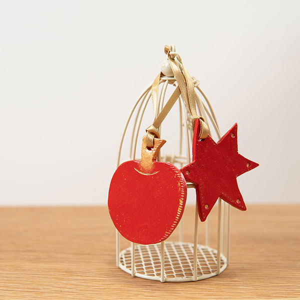 楽天市場】クリスマスオーナメント セット 陶器【kuchibueworks