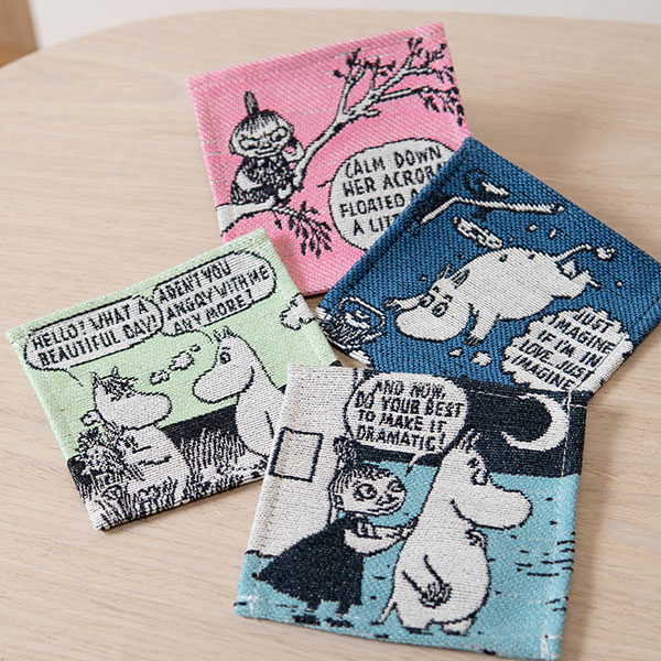 ムーミン　コースター立て MOOMIN ムーミン 白樺コースター 白樺の木製コースター【MOOMIN
