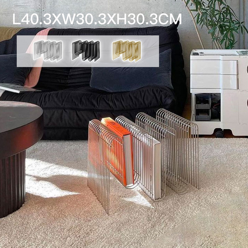 楽天市場】ポイント10倍SALEイタリア製 真鍮 マガジンラックゴールド