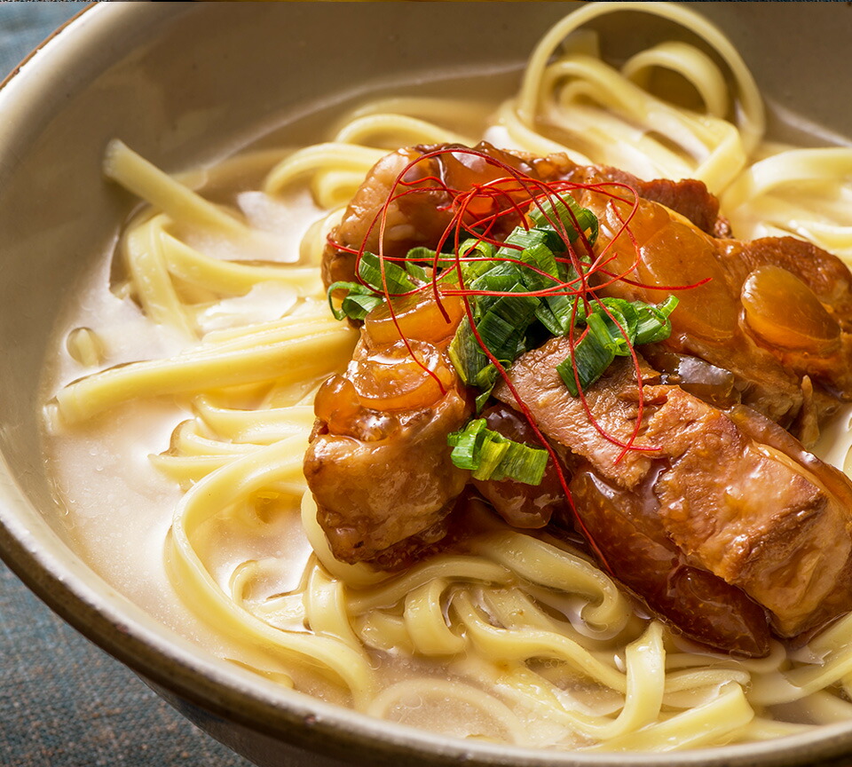 冲绳美味食案猪骨面(2食入)3箱安排|冲绳土特产|b级美食[食物>冲绳