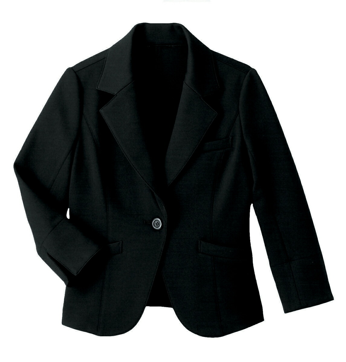 リアルサープラス 楽天市場 ハネクトーンジャケット 裏なし ブラック Wp159 8 仕事服 おきに R 最安値に挑戦 事務服 ジャケット Publicueros Com