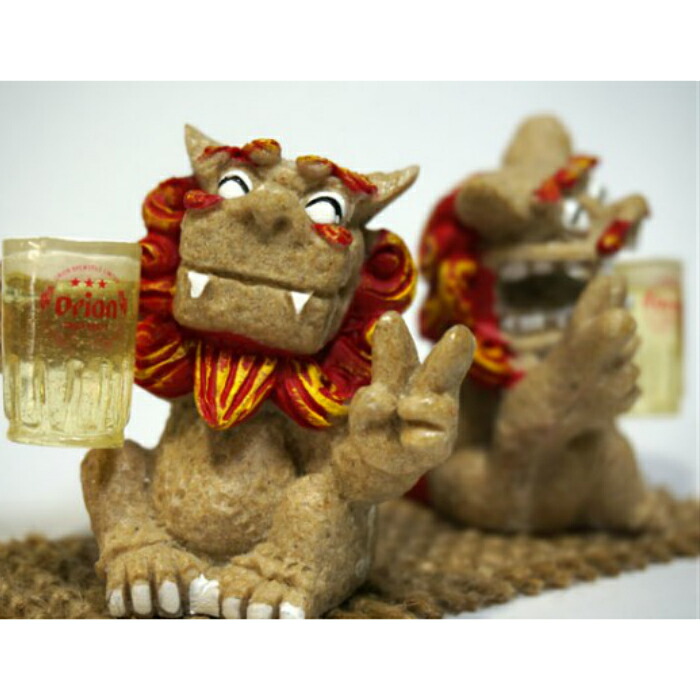 送料5円 シーサー 置物 オリオンビール シーサー 大 赤 ギフト 金運 グッズ 雑貨 セール かわいい おしゃれ 限定 お土産 沖縄 沖縄土産 沖縄お土産 沖縄雑貨 Crunchusers Com