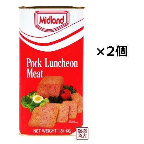 ミッドランドポーク36缶（1缶300円）うす塩味 300g 保存食 楽天市場】【ミッドランドポーク】300g うす塩味 ×36缶セット