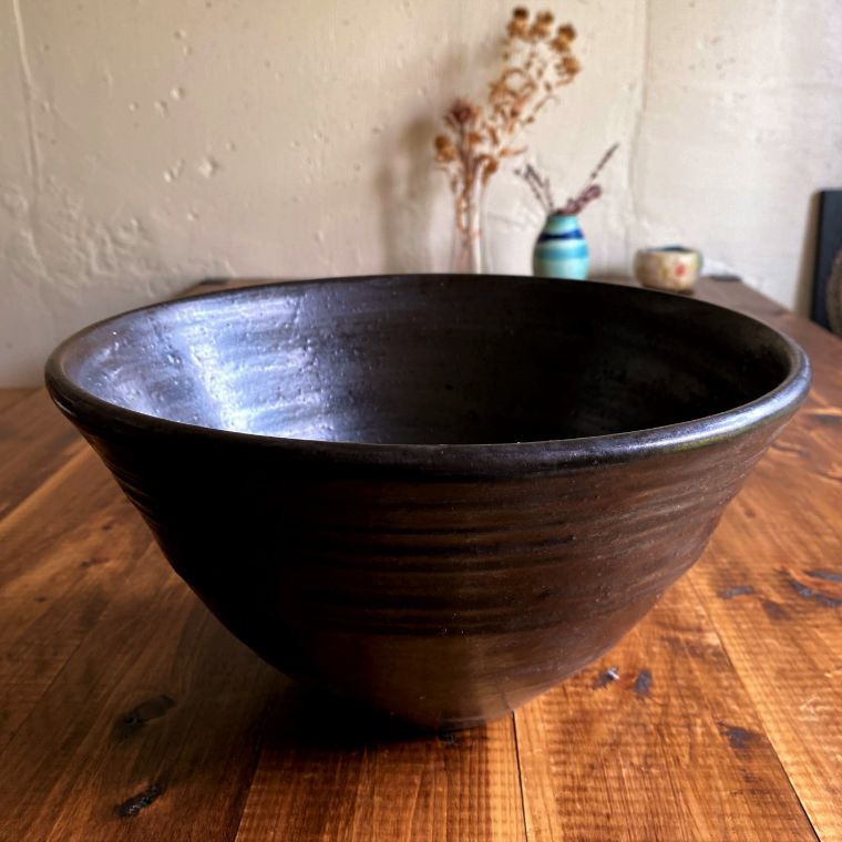 datta.沖縄南の島陶芸工房 |datta 洗面ボウル 洗面ボール 洗面鉢 手洗いボウル NO-21 手洗いボール 手洗い鉢 沖縄陶器やちむん鉢 和風 シンプル モダン 送料無料