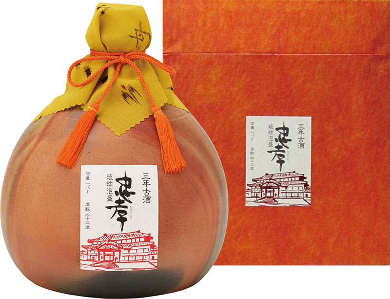 忠孝十年 1800ml 42度 金箱入り 忠孝10年古酒42度1800ml