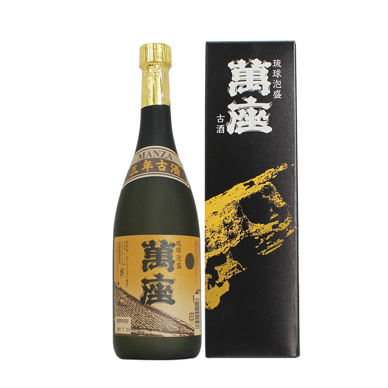 楽天市場】泡盛 萬座 古酒 ブラック 43度 720ml/(資)恩納酒造所/沖縄