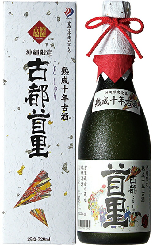泡盛　瑞泉おもろ　10年古酒　43度　720ml 楽天市場】43度 瑞泉おもろ10年 720ml瓶 泡盛（本島崎山町・古酒