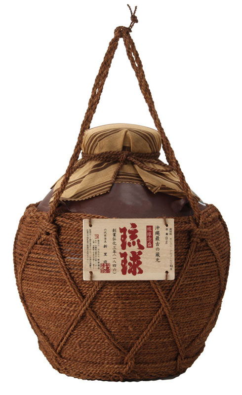楽天市場】泡盛 瑞泉 三年古酒 43度 三升シュロ縄巻壺 5400ml
