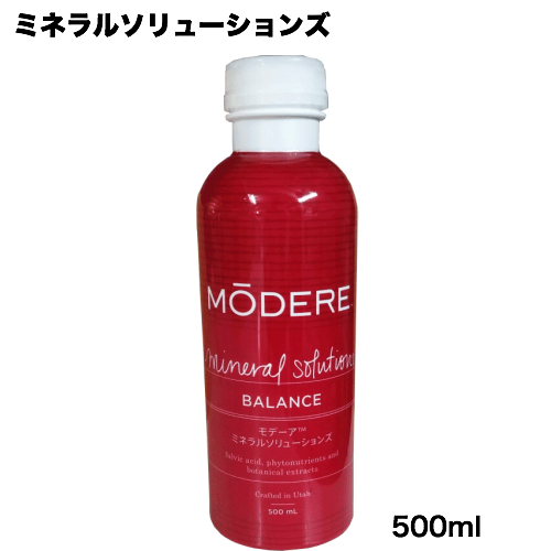 モデーア ミネラルソリュージョンズ（500ml）6本セット-