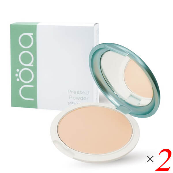 【マラソン限定！ポイント2倍！】nopa プレストパウダー SPF40PA+++ 12g 2個セット フェイスパウダー フィニッシュパウダー UV