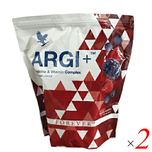 【ポイント8倍！】7/25(土)限定！フォーエバー ARGI＋　アールジープラス 360g FLP　２袋セット｜ダイエットラボ 9,563円