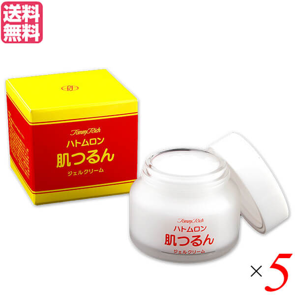 【尖んがり最大限度4倍！】百貨店SALE！ハトムギ ジェル ヨクイニン トミー金持ち ハトムロン肌つるん ジェルクリーム 60g 5個仕掛ける 貨物輸送無料
