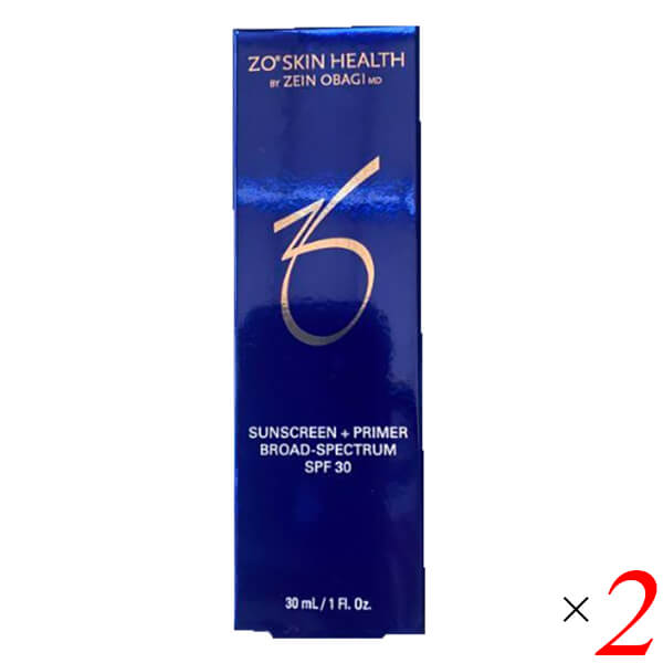 【マラソン限定！ポイント2倍！】ゼオスキン サンスクリーン プラスプライマー SPF30（PA+++）30ml 2本セット 送料無料