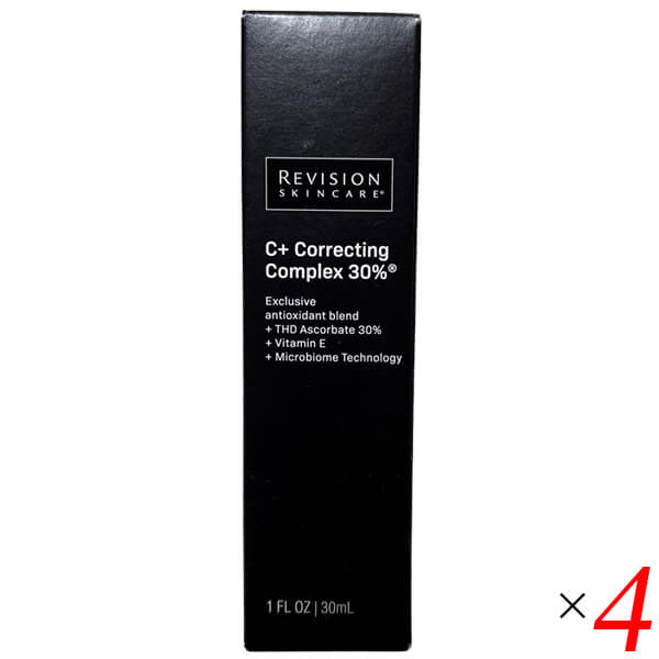 【尖んがり最大限度8倍！】百貨店SALE！リビジョンスキンケア C+コレクティングコンプレックス30％ 30ml 4本書き割り ヴィタミンC 美容液 セ子ヒツジ