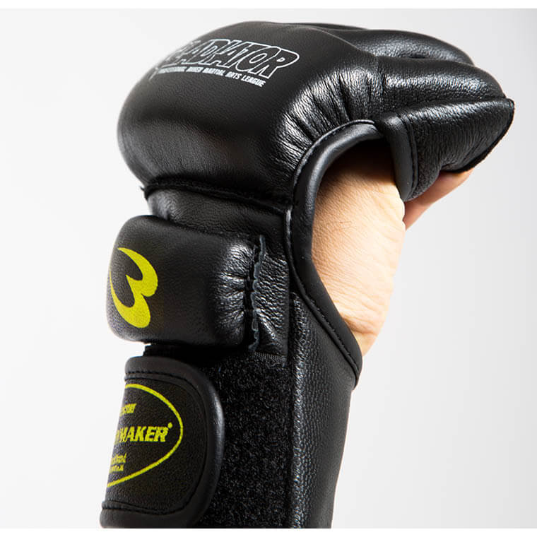 大注目 ボディーメーカー オープンフィンガーグローブ 総合格闘技 Mma 打撃 本革 Gladiator L寸 ブラック Kg050lbk 55 以上節約 Thealtahotel Com